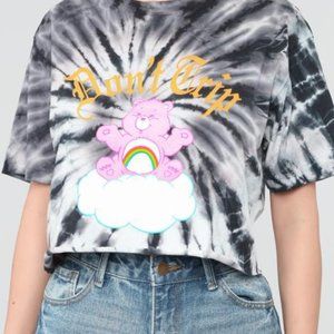 Don't Trip Care Bear Top - Charcoal Combo